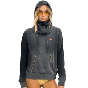 Aviator Nation Ninja hoodie dark grey NWT